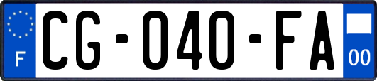 CG-040-FA
