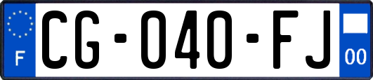 CG-040-FJ