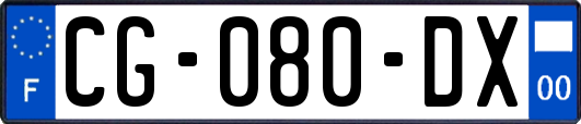 CG-080-DX