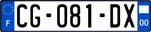 CG-081-DX