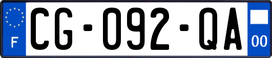 CG-092-QA