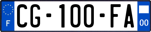 CG-100-FA