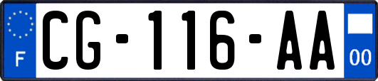 CG-116-AA