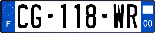 CG-118-WR