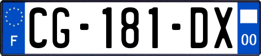 CG-181-DX