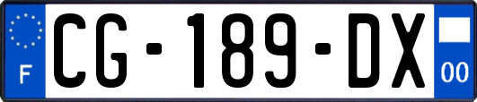CG-189-DX