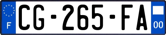CG-265-FA