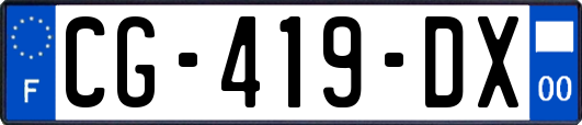 CG-419-DX