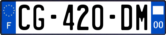 CG-420-DM