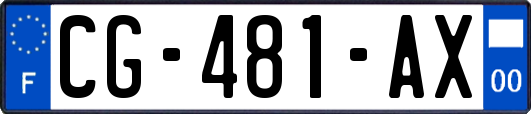 CG-481-AX