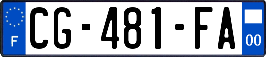 CG-481-FA