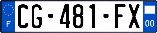 CG-481-FX