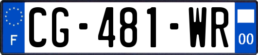 CG-481-WR