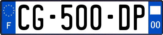 CG-500-DP
