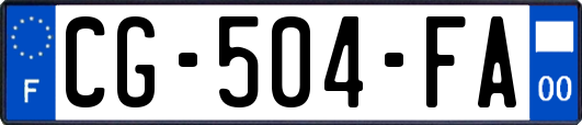 CG-504-FA