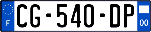 CG-540-DP
