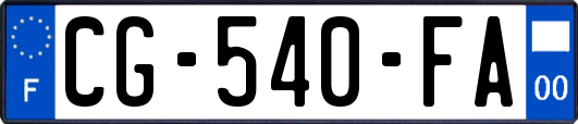 CG-540-FA