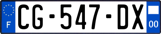 CG-547-DX