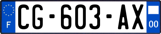 CG-603-AX