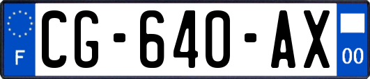 CG-640-AX