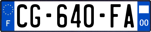 CG-640-FA