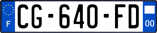 CG-640-FD