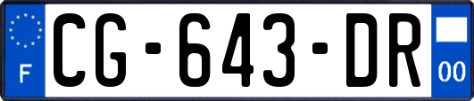 CG-643-DR