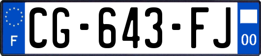 CG-643-FJ