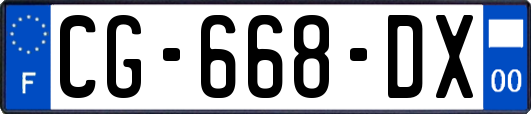 CG-668-DX