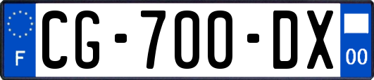 CG-700-DX