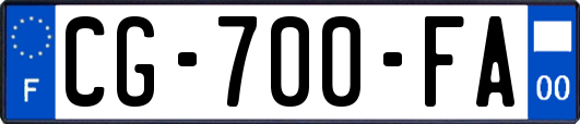CG-700-FA