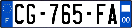 CG-765-FA