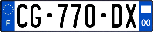 CG-770-DX