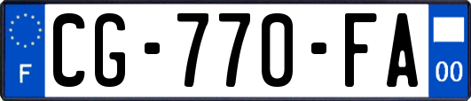 CG-770-FA