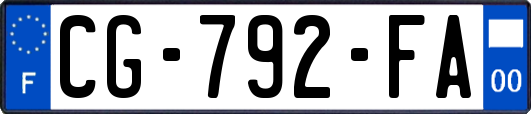 CG-792-FA