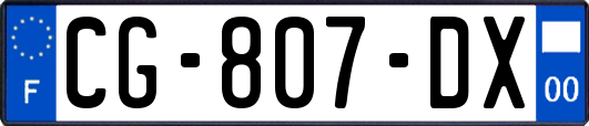 CG-807-DX