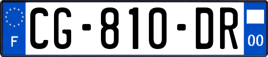 CG-810-DR