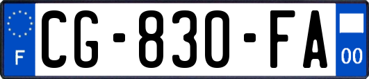 CG-830-FA