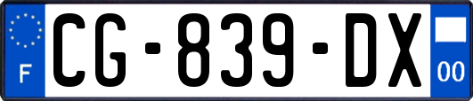 CG-839-DX