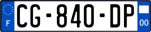CG-840-DP