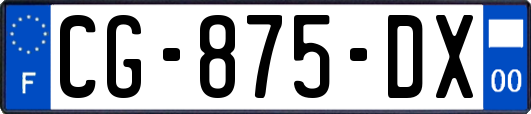 CG-875-DX
