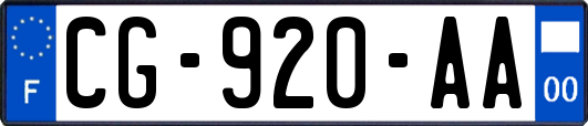 CG-920-AA