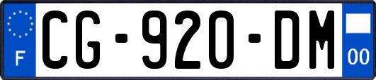 CG-920-DM