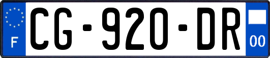 CG-920-DR