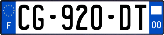 CG-920-DT