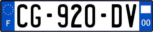 CG-920-DV