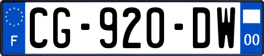 CG-920-DW