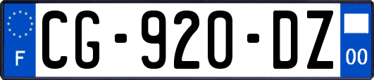 CG-920-DZ