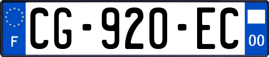 CG-920-EC