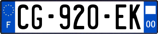 CG-920-EK